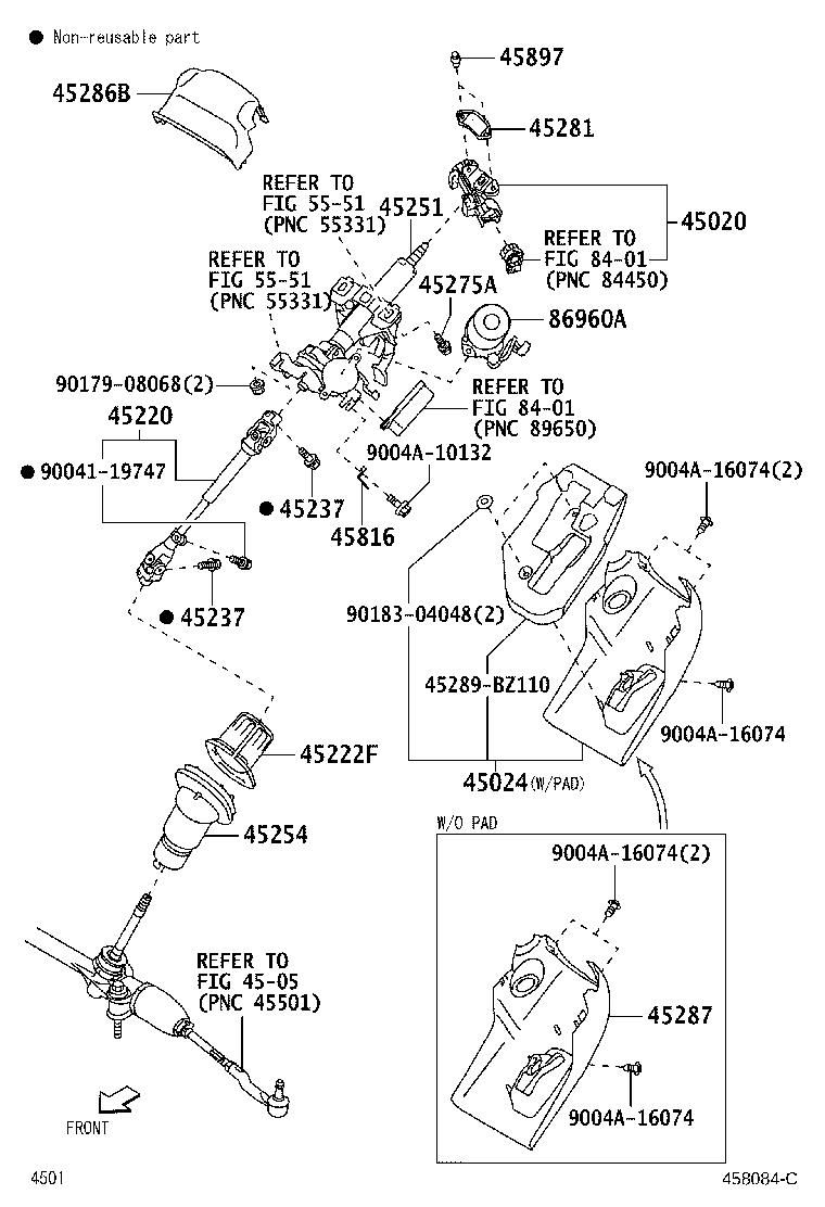 Thumbnail 4 for 45287-BZ430-C0