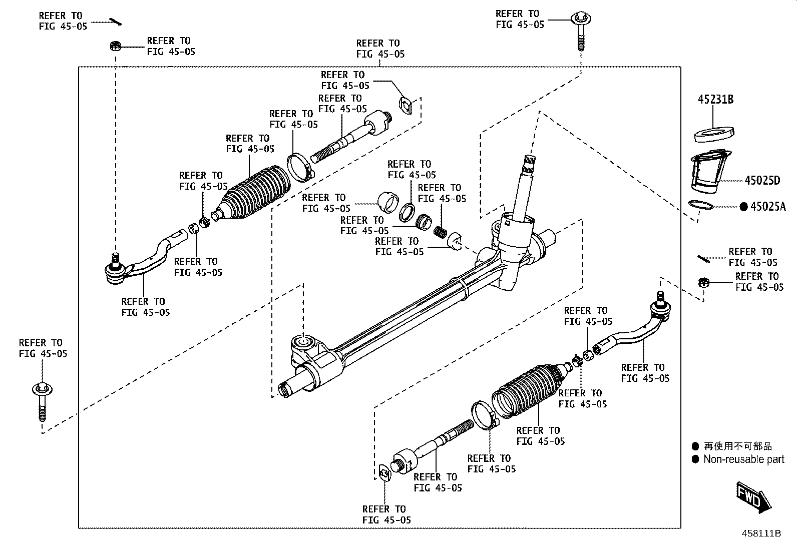 45268-WC005 COVER SUB-ASSY, STEERING COLUMN HOLE, NO.1 product image