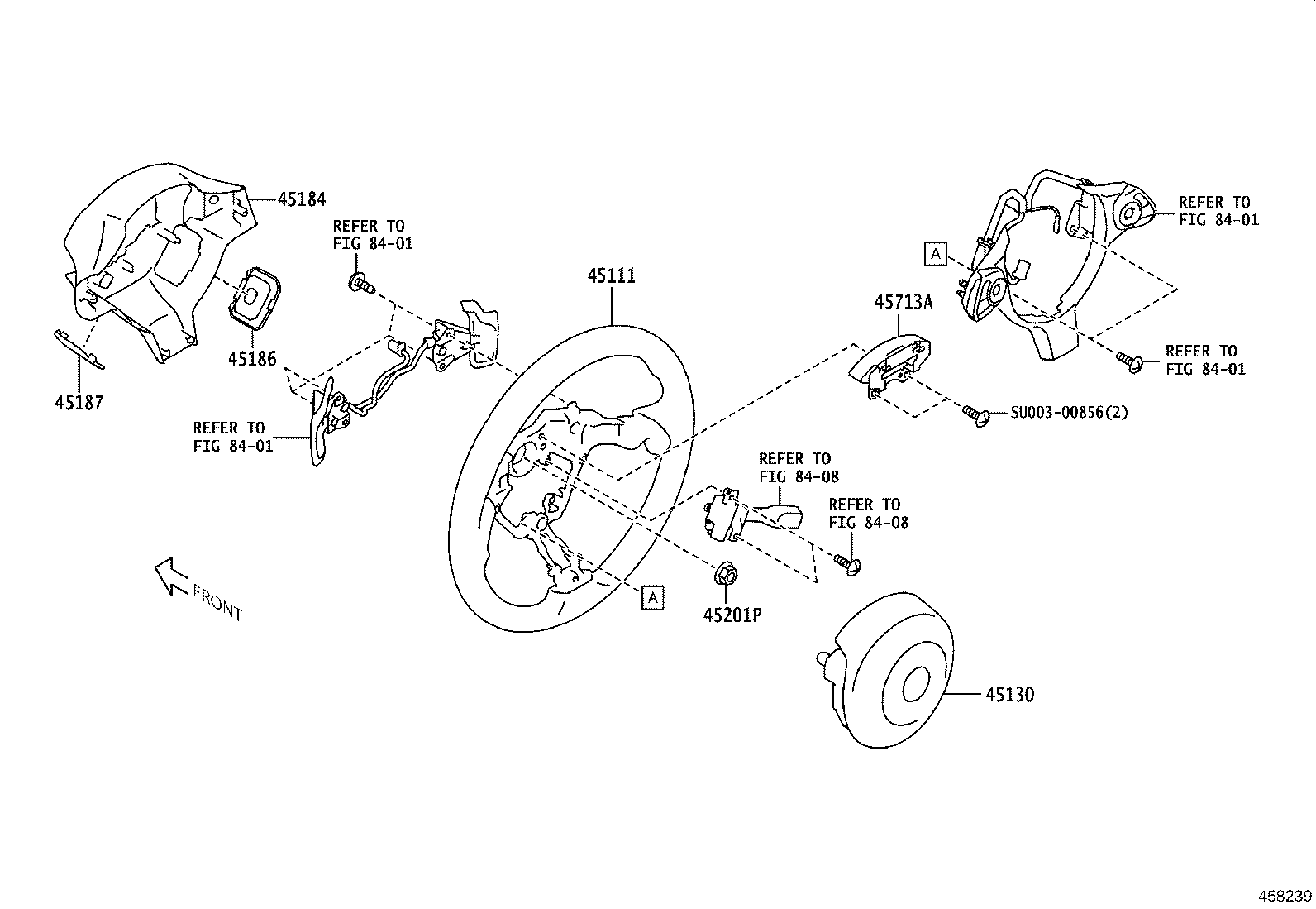 SU003-10046 BUTTON ASSY, HORN product image