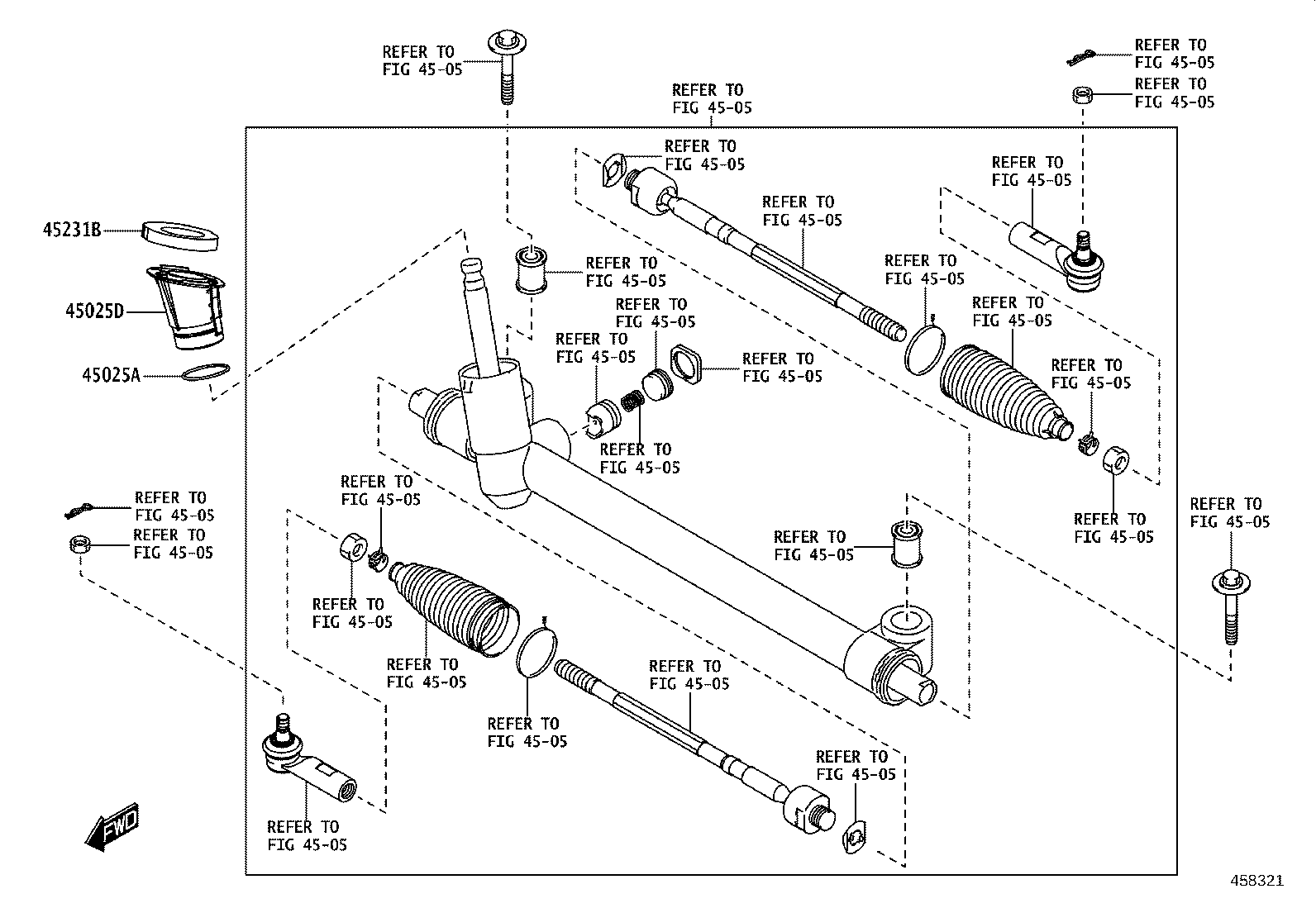 45268-WC007 COVER SUB-ASSY, STEERING COLUMN HOLE, NO.1 product image
