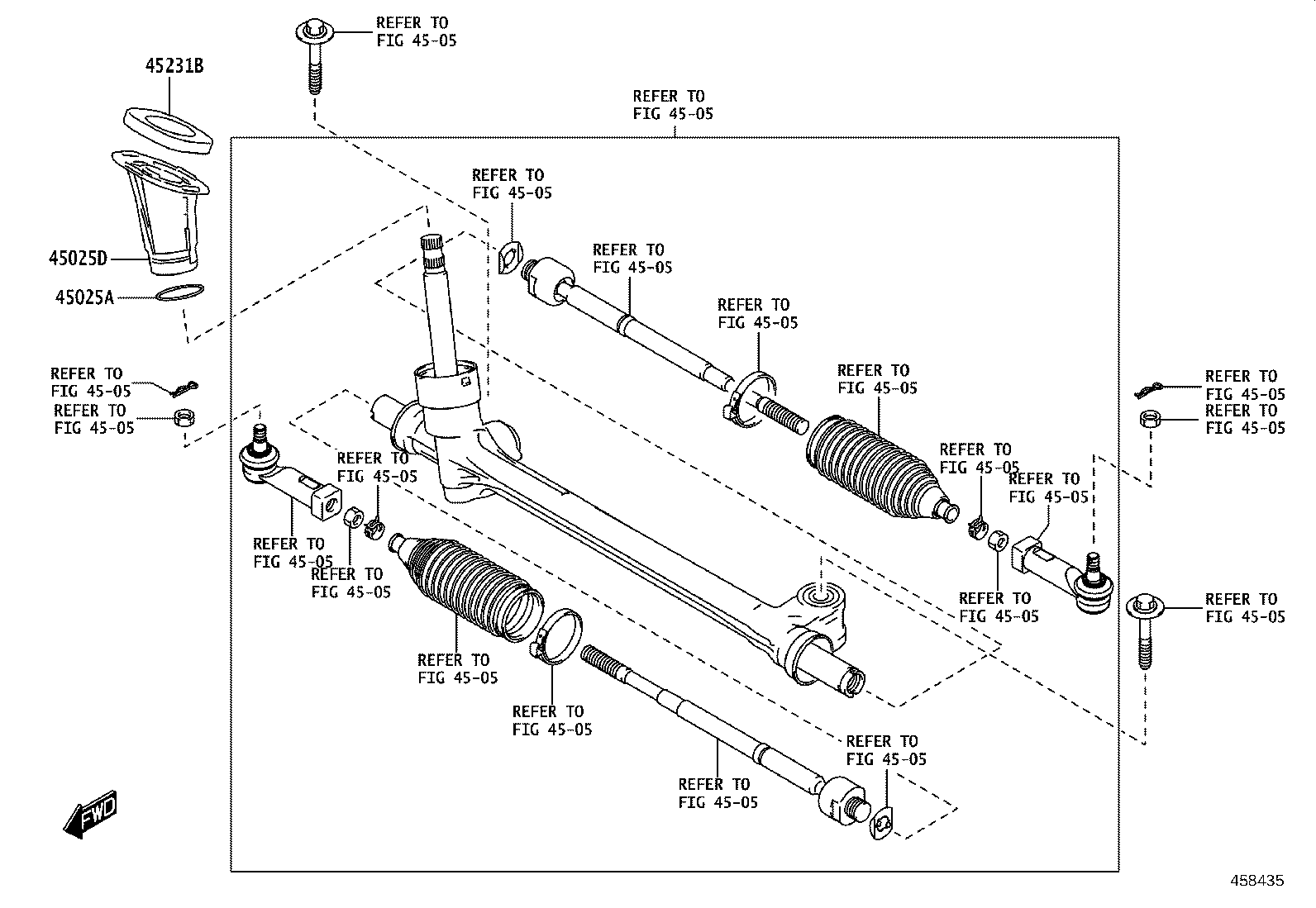 45020-WC005 ACTUATOR OR UPPER BRACKET ASSY, STEERING LOCK product image