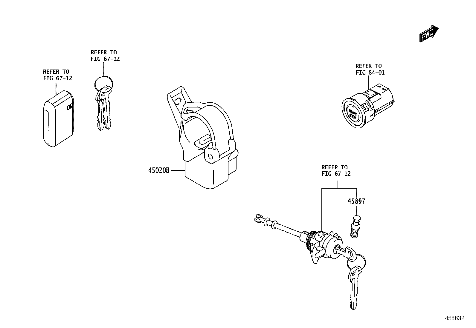 45260-WC008 SHAFT ASSY, STEERING INTERMEDIATE, NO.2 product image