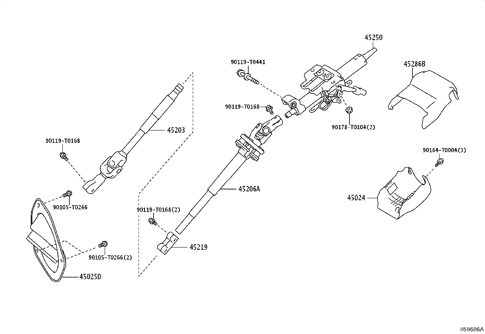 Thumbnail 2 for 45024-0K101-C0