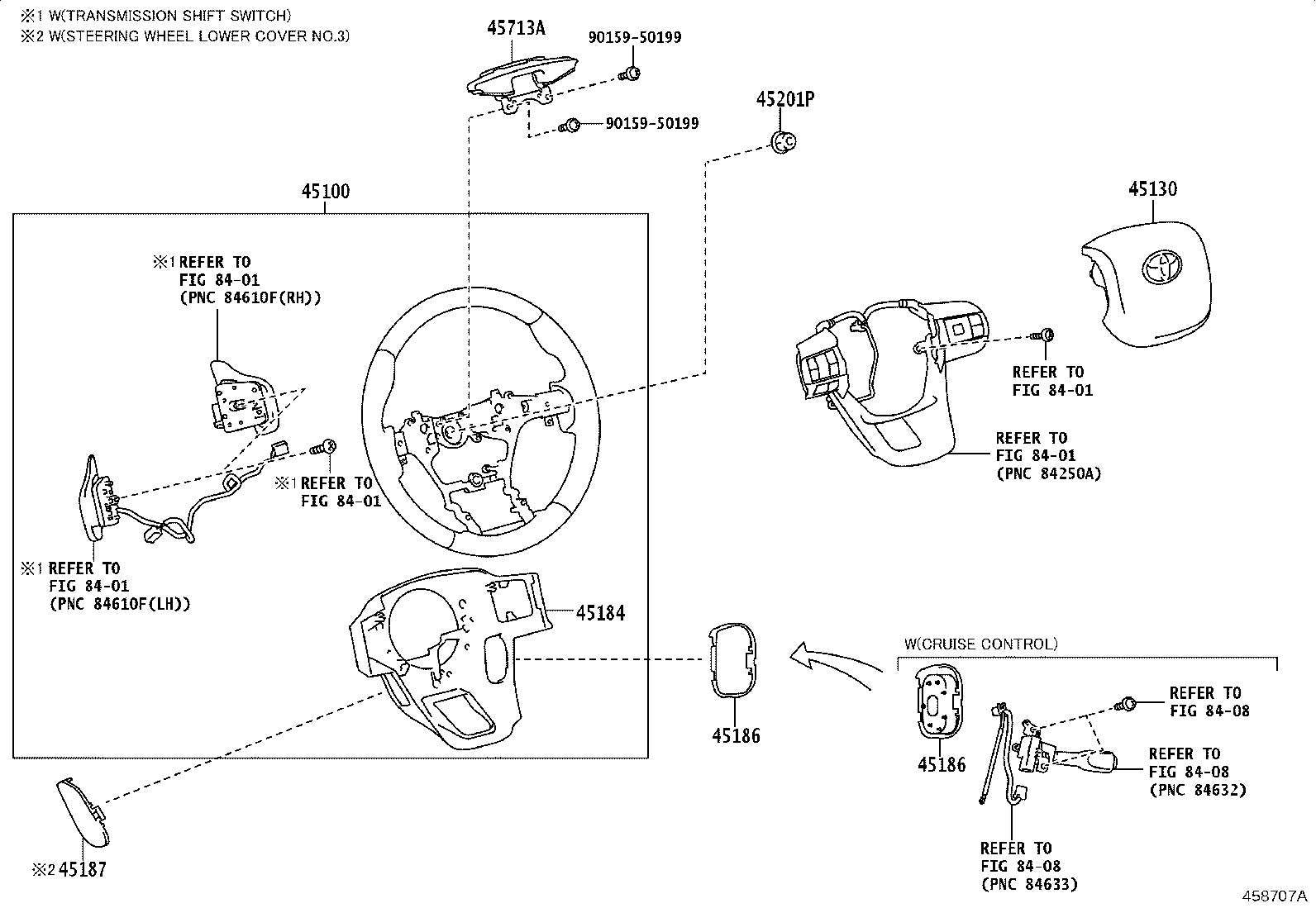 45100-0KR21-C4 WHEEL ASSY, STEERING product image