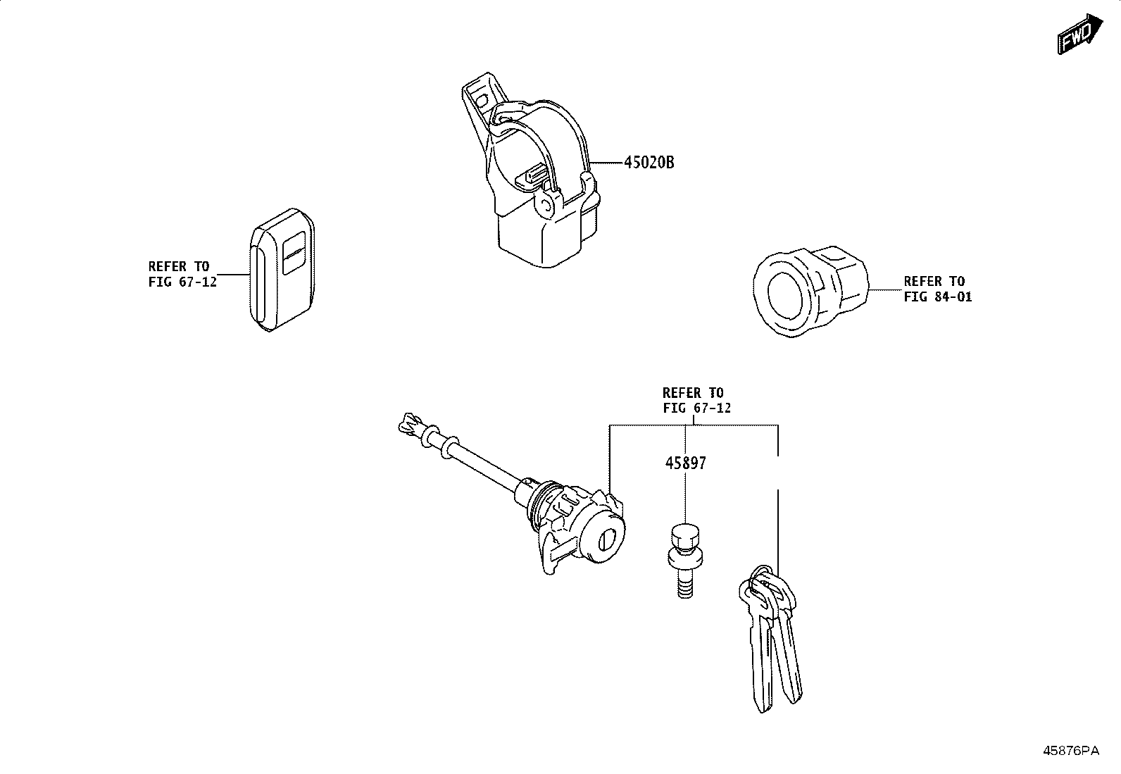 45260-WC009 SHAFT ASSY, STEERING INTERMEDIATE, NO.2 product image