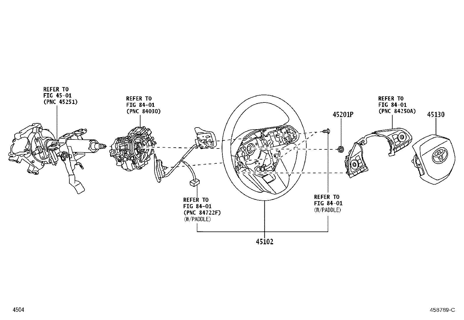 45130-BZB40-C0 BUTTON ASSY, HORN product image