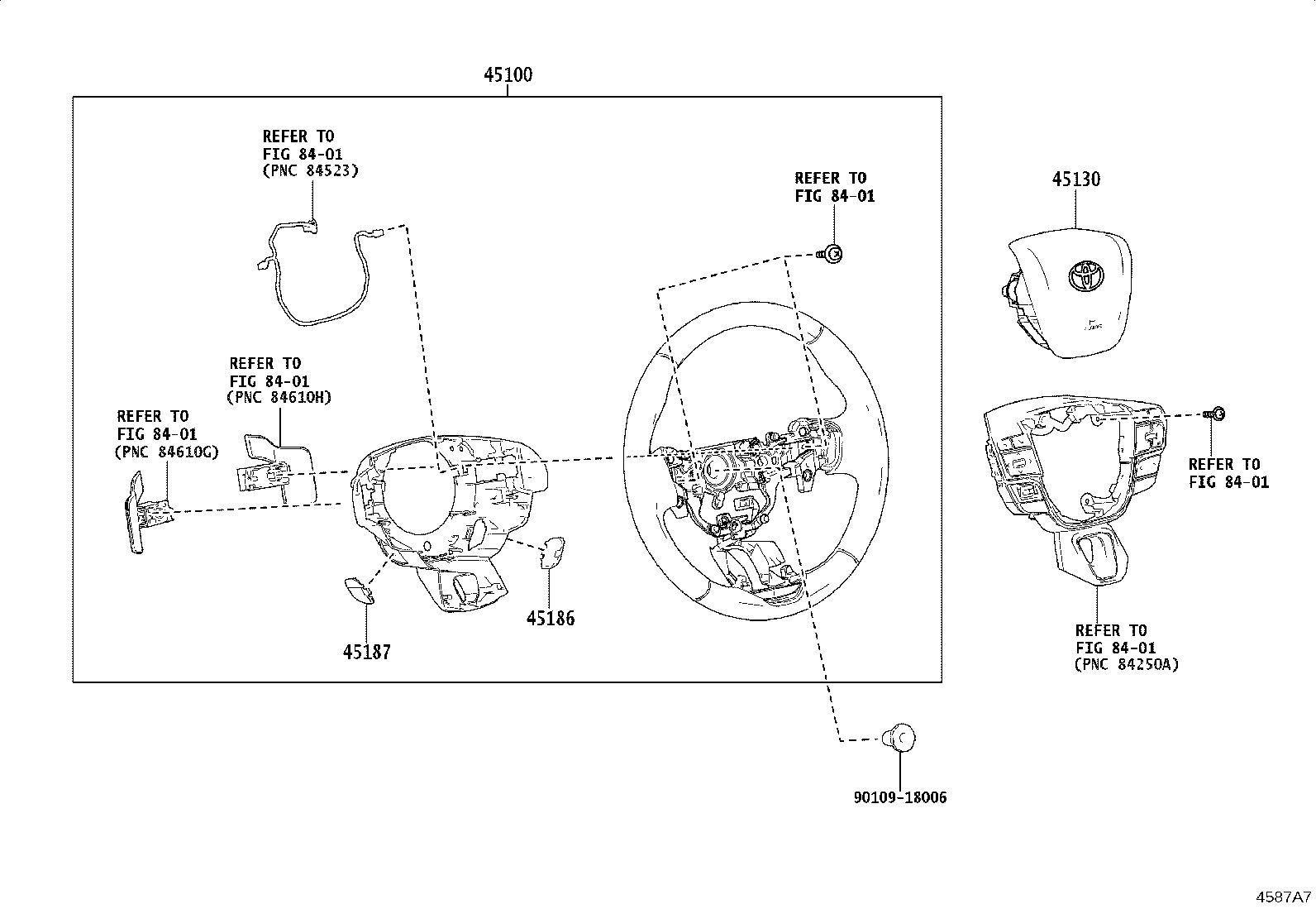 45100-06U70-C0 WHEEL ASSY, STEERING product image