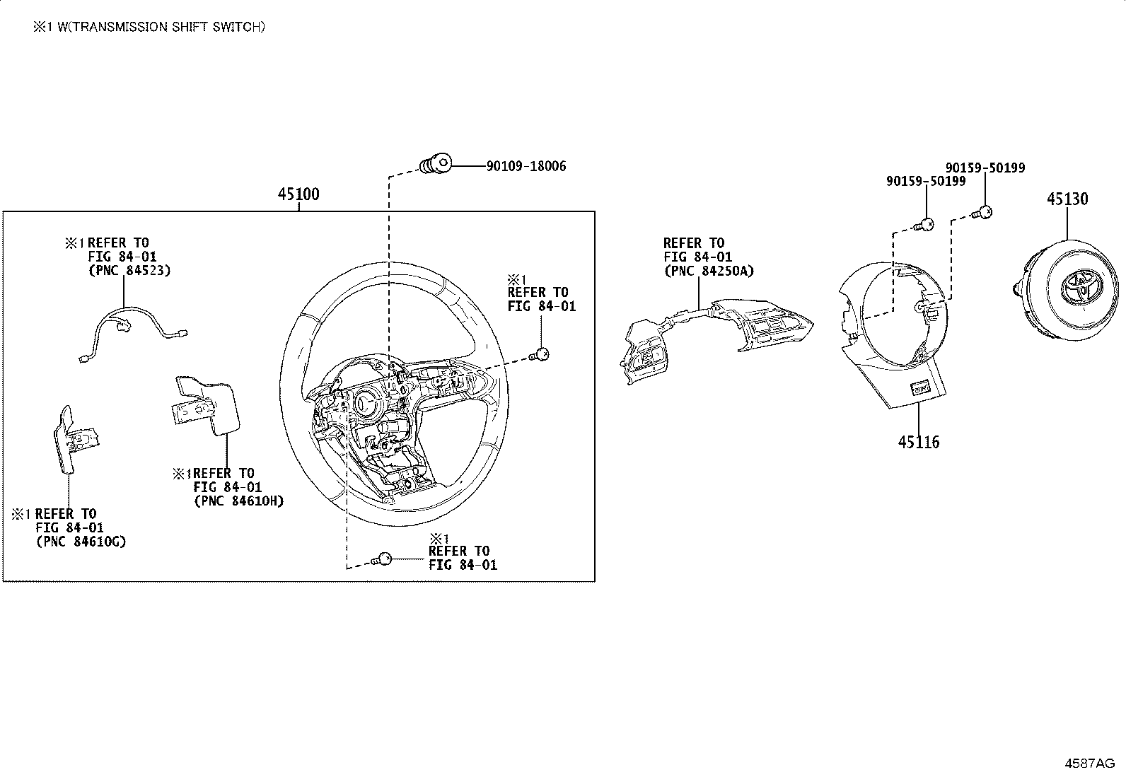 45116-52210-C2 ORNAMENT, STEERING WHEEL, NO.1 product image