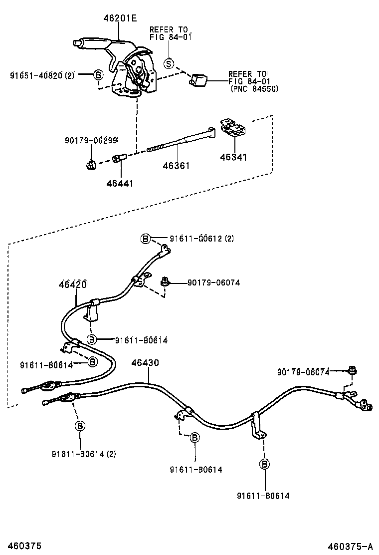 Toyota 47447-11010 PIN, SHOE HOLD DOWN SPRING, NO.1(FOR PARKING BRAKE)