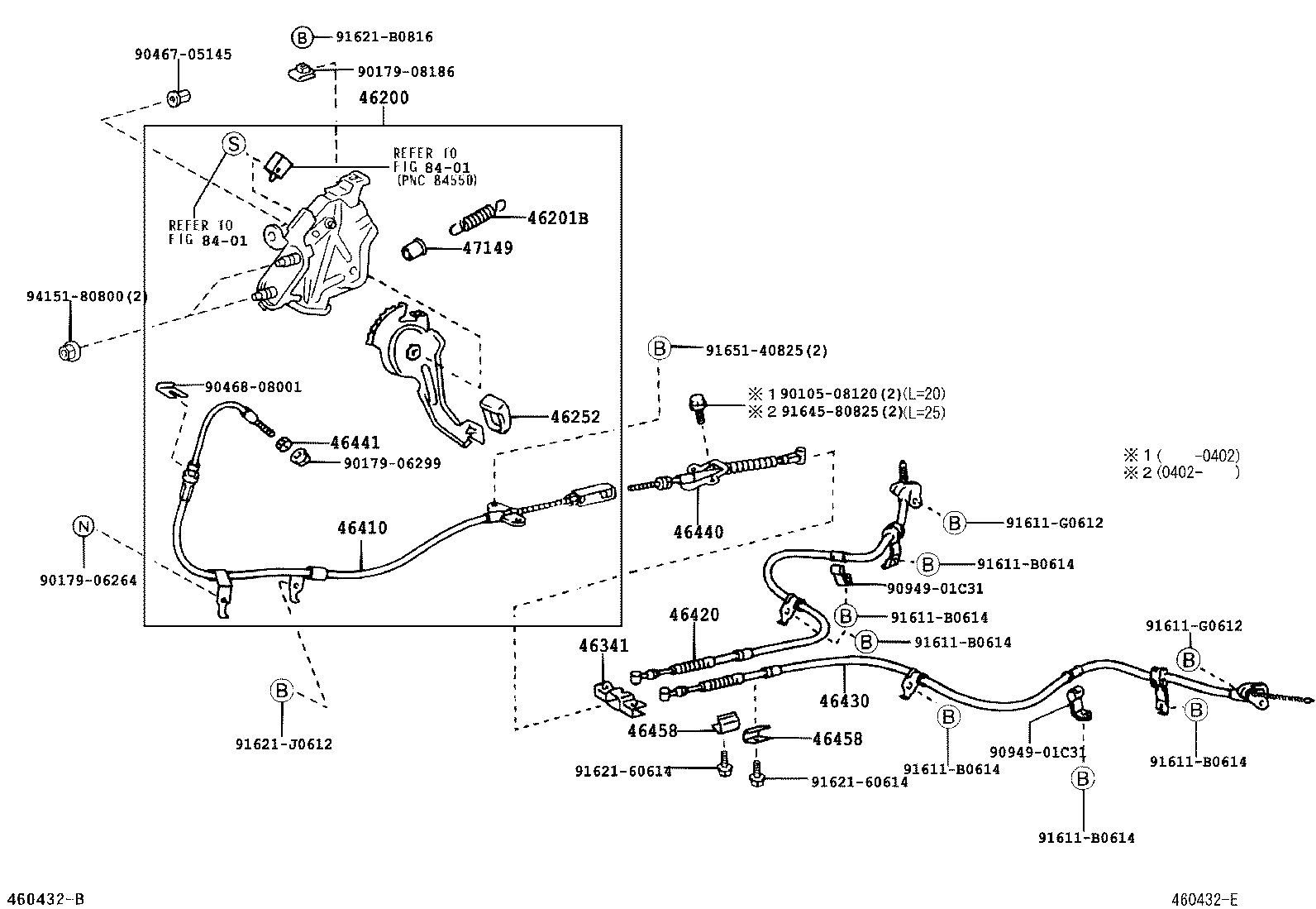 46200-20040 PEDAL ASSY, PARKING BRAKE CONTROL product image