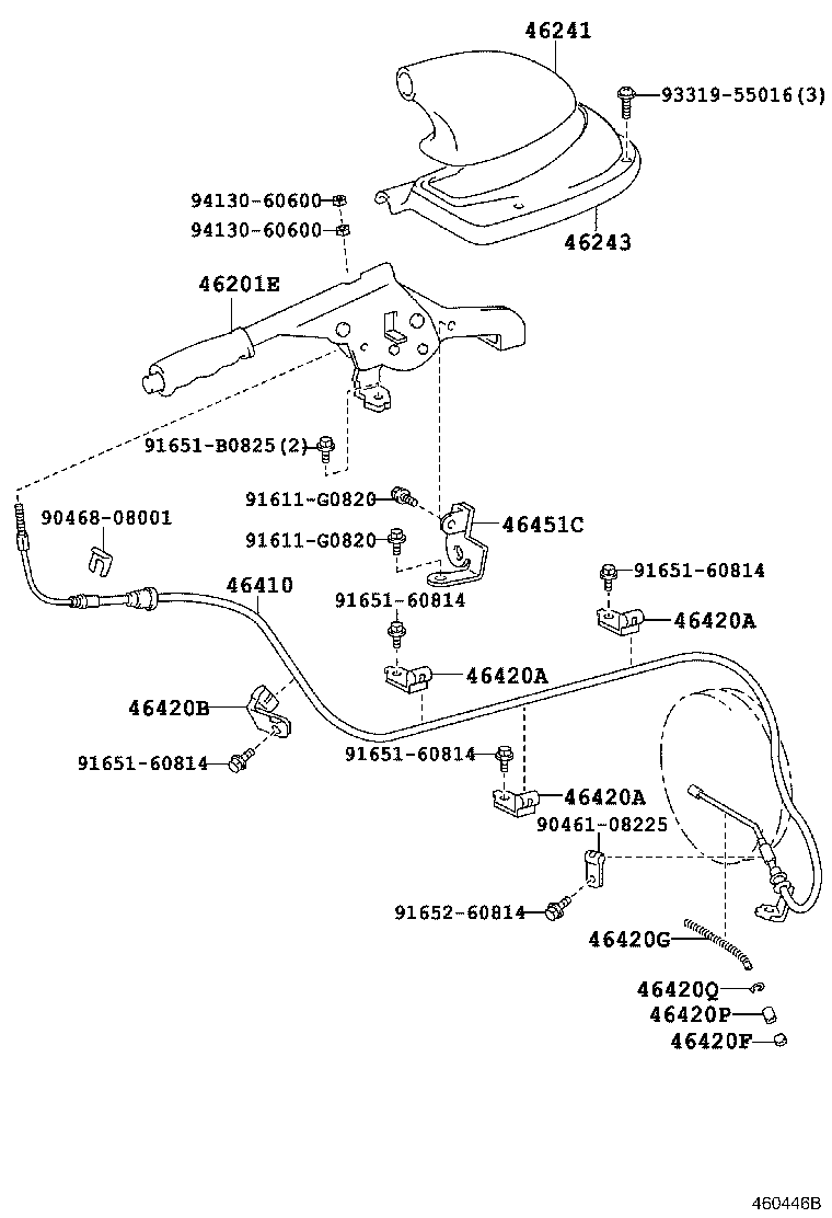 46501-36240 DRUM SUB-ASSY, PARKING BRAKE product image