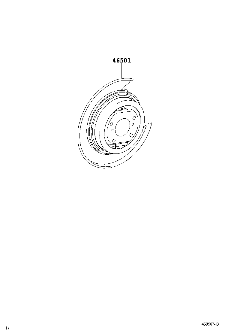 46341-06020 EQUALIZER, PARKING BRAKE product image