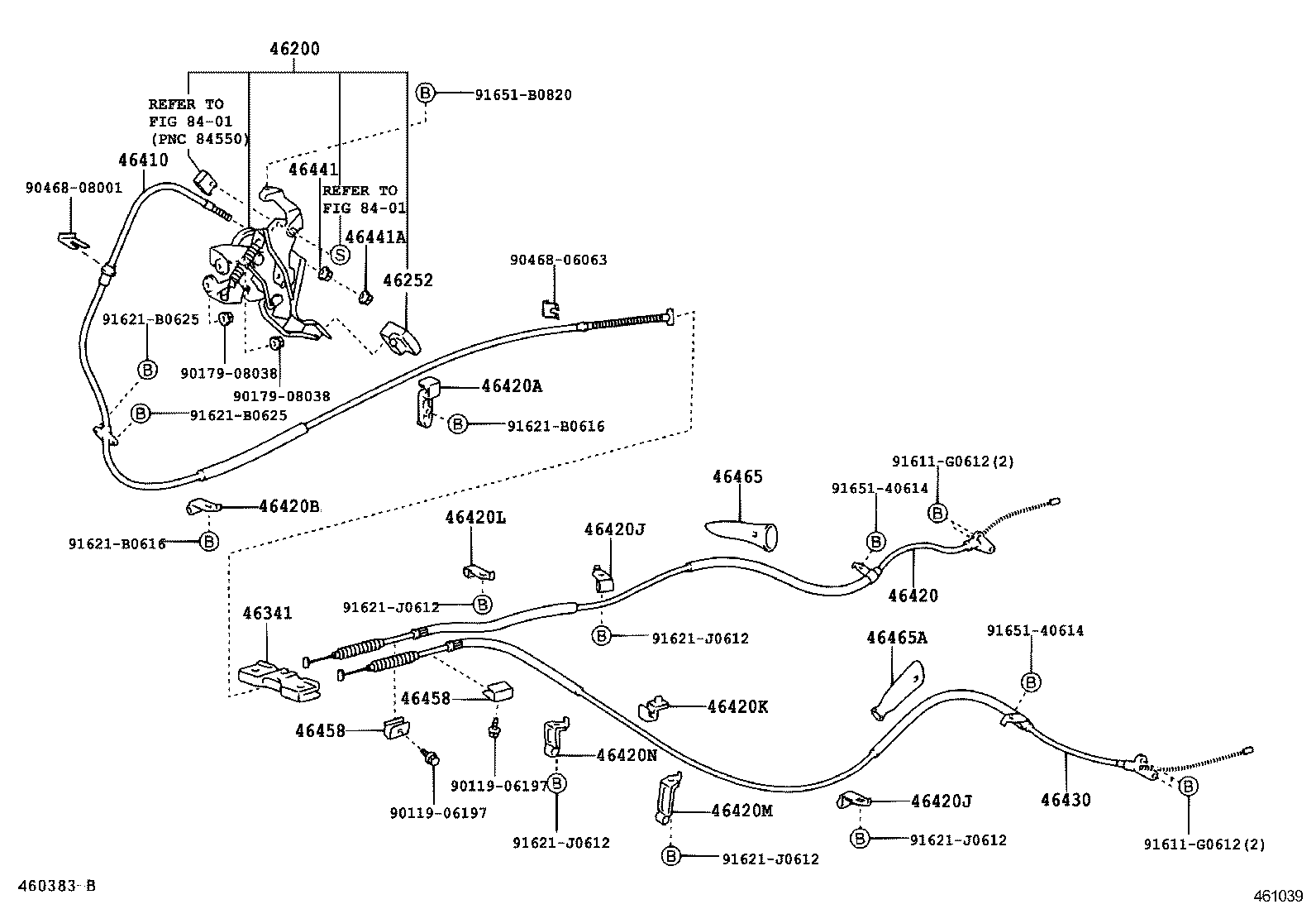 46210-44050 PEDAL ASSY, PARKING BRAKE CONTROL product image