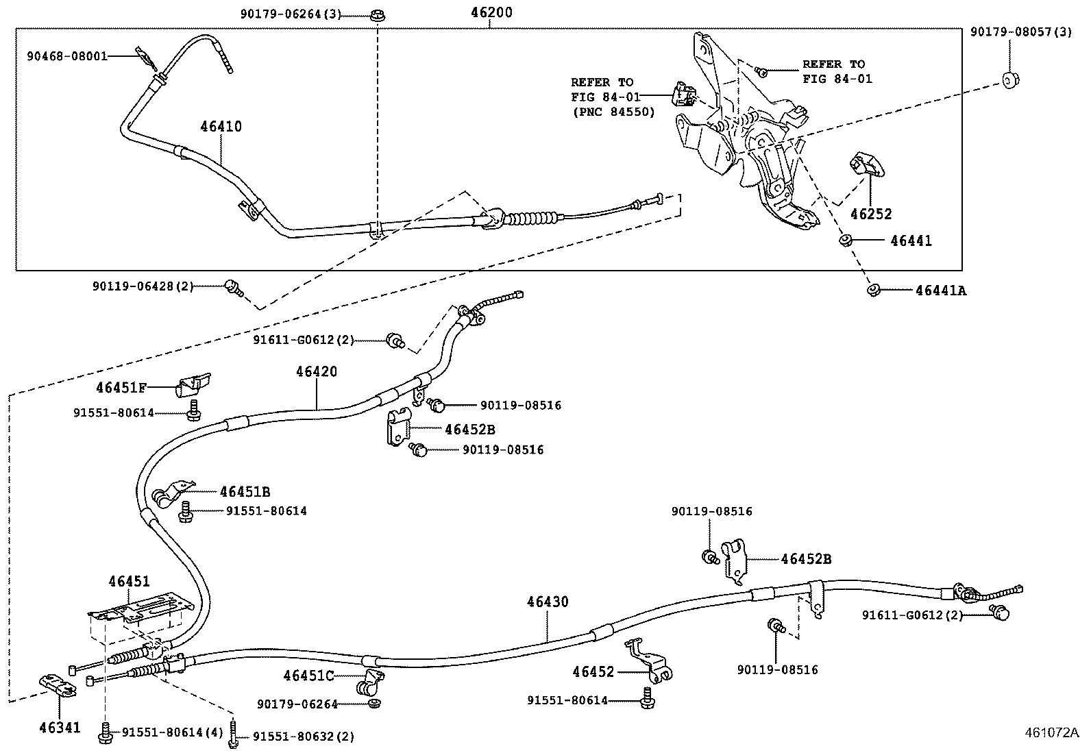 46200-48160 PEDAL ASSY, PARKING BRAKE CONTROL product image