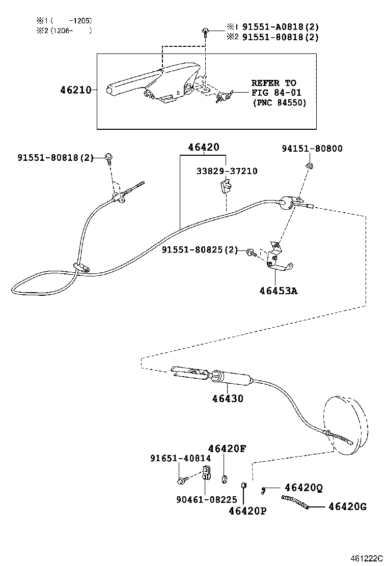 46503-37F00 PLATE SUB-ASSY, PARKING BRAKE product image