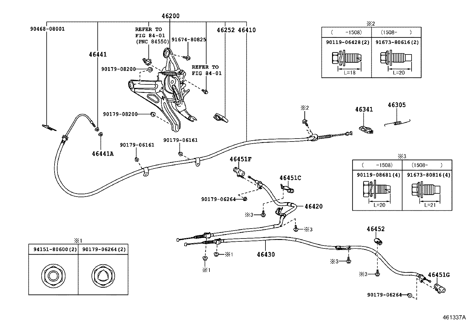 46503-53040 PLATE SUB-ASSY, PARKING BRAKE, RH product image