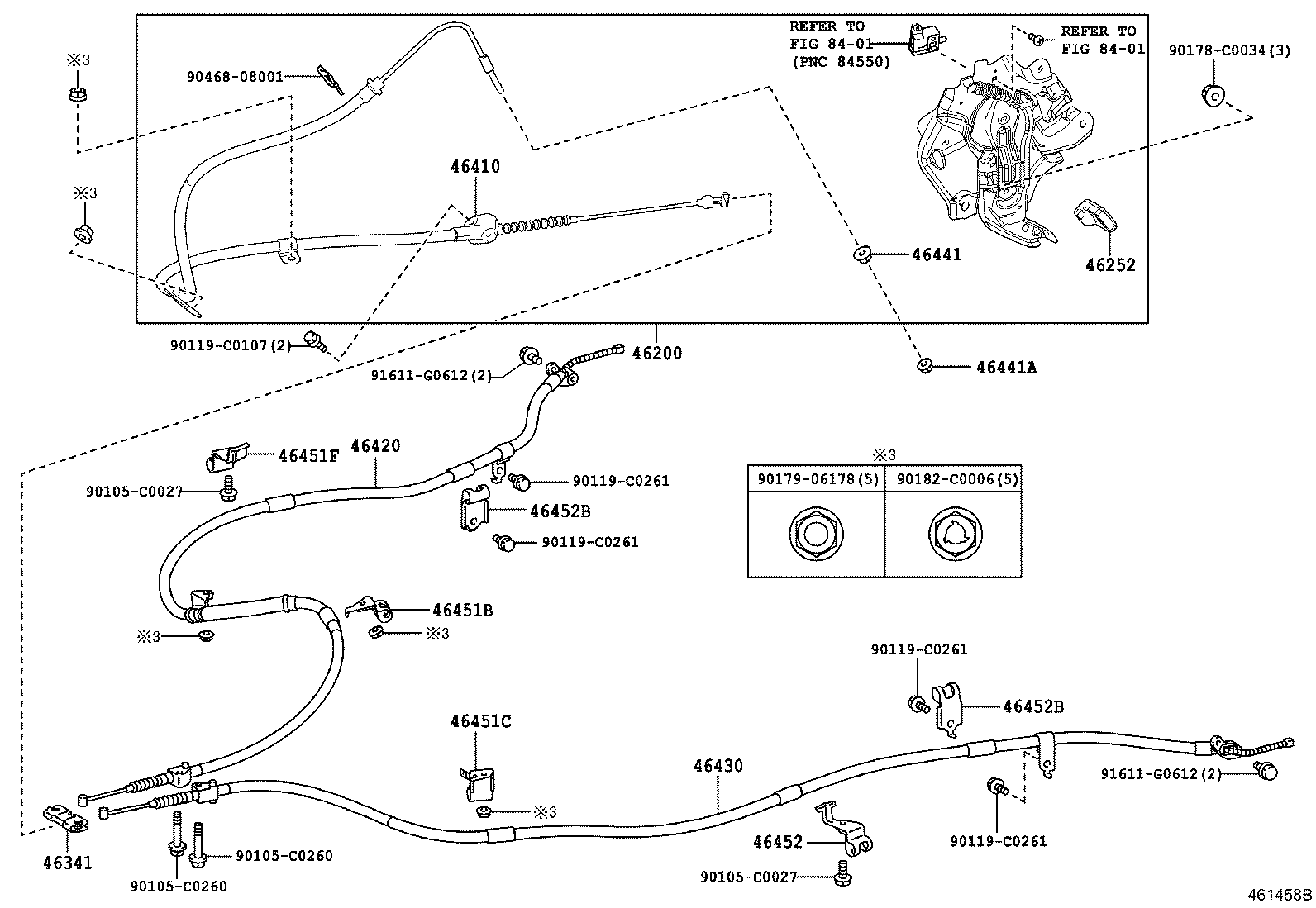 47447-0D070 PIN, SHOE HOLD DOWN SPRING(FOR PARKING BRAKE) product image
