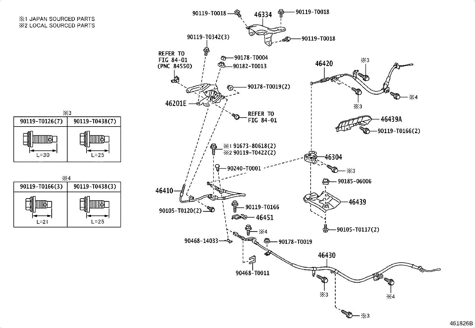 46334-KK010 PROTECTOR, INTERMEDIATE LEVER product image