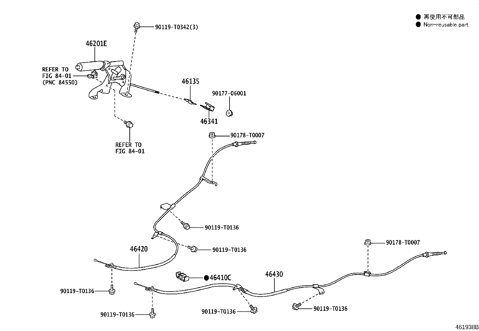 Thumbnail 2 for 46201-0D450-C0