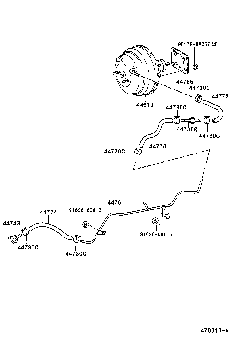 44610-3D690 BOOSTER ASSY, BRAKE product image
