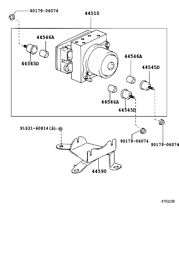 47383-35020 BRACKET, CONNECTOR product image