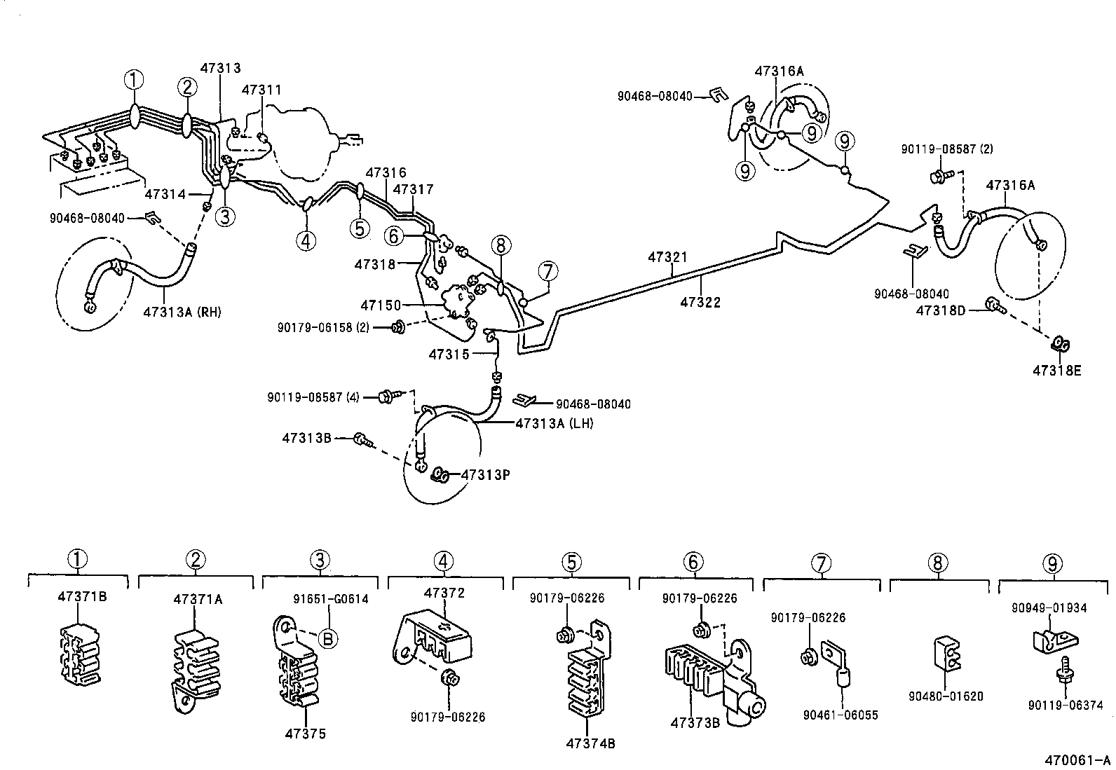 44510-20280 ACTUATOR ASSY, BRAKE product image