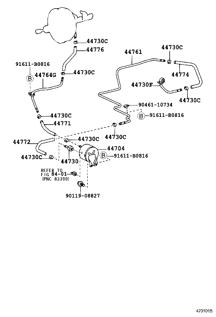 44610-26441 BOOSTER ASSY, BRAKE product image