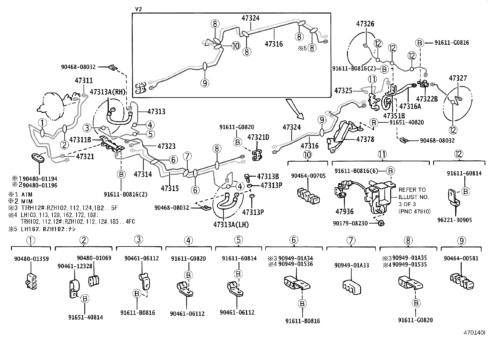47383-26070 BRACKET, CONNECTOR product image