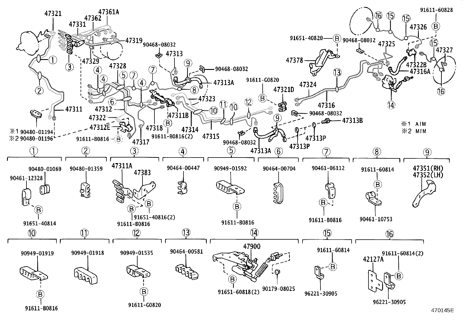 47383-26070 BRACKET, CONNECTOR product image