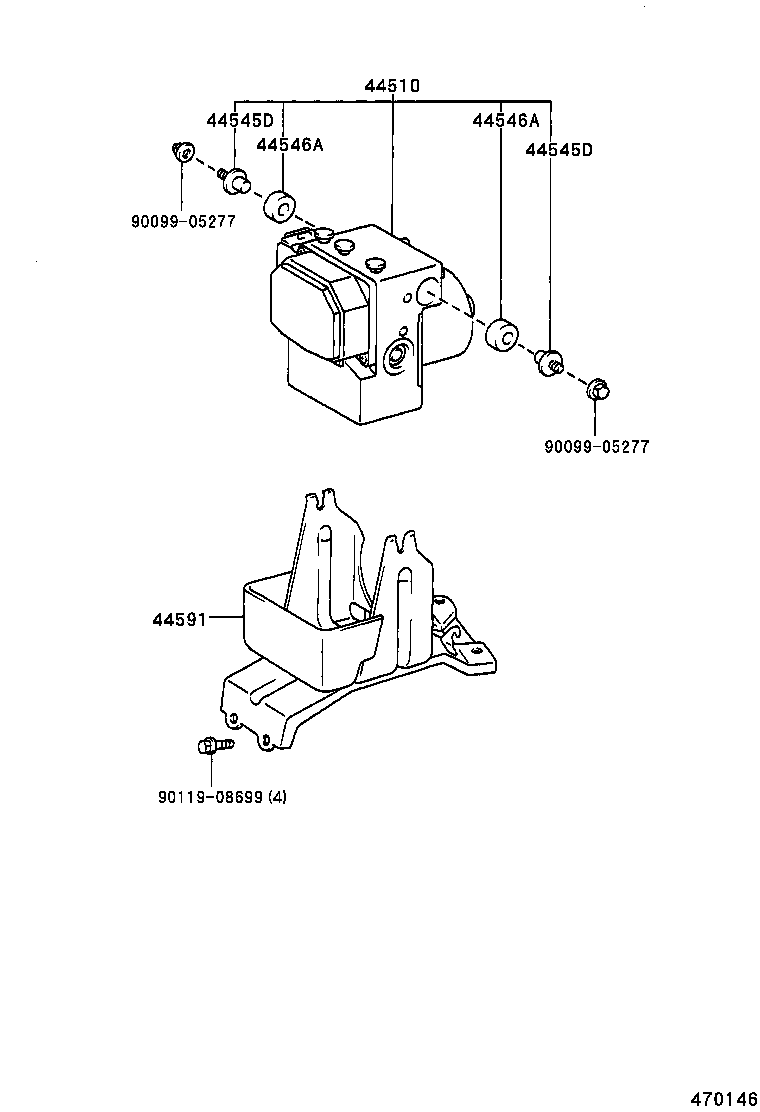 47383-26050 BRACKET, CONNECTOR product image