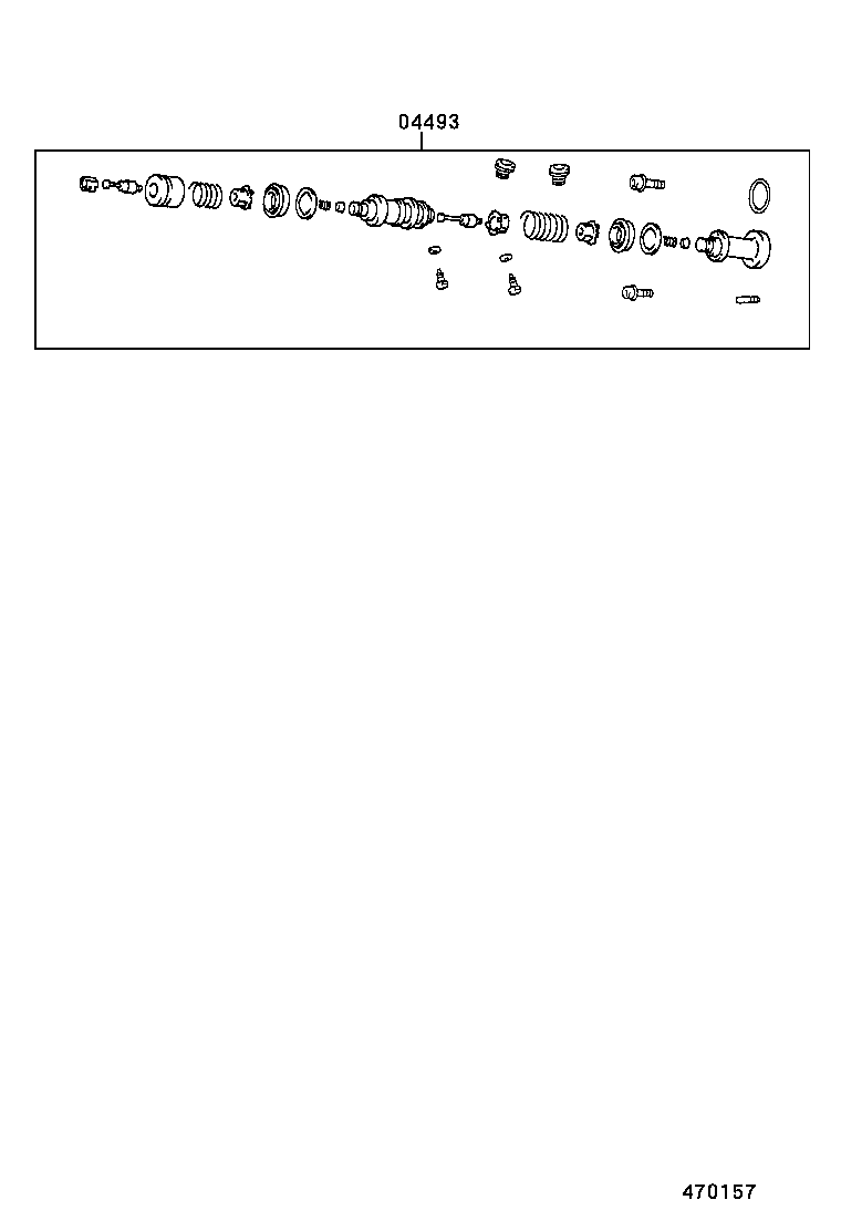 44591-22130 BRACKET, BRAKE ACTUATOR, NO.1 product image