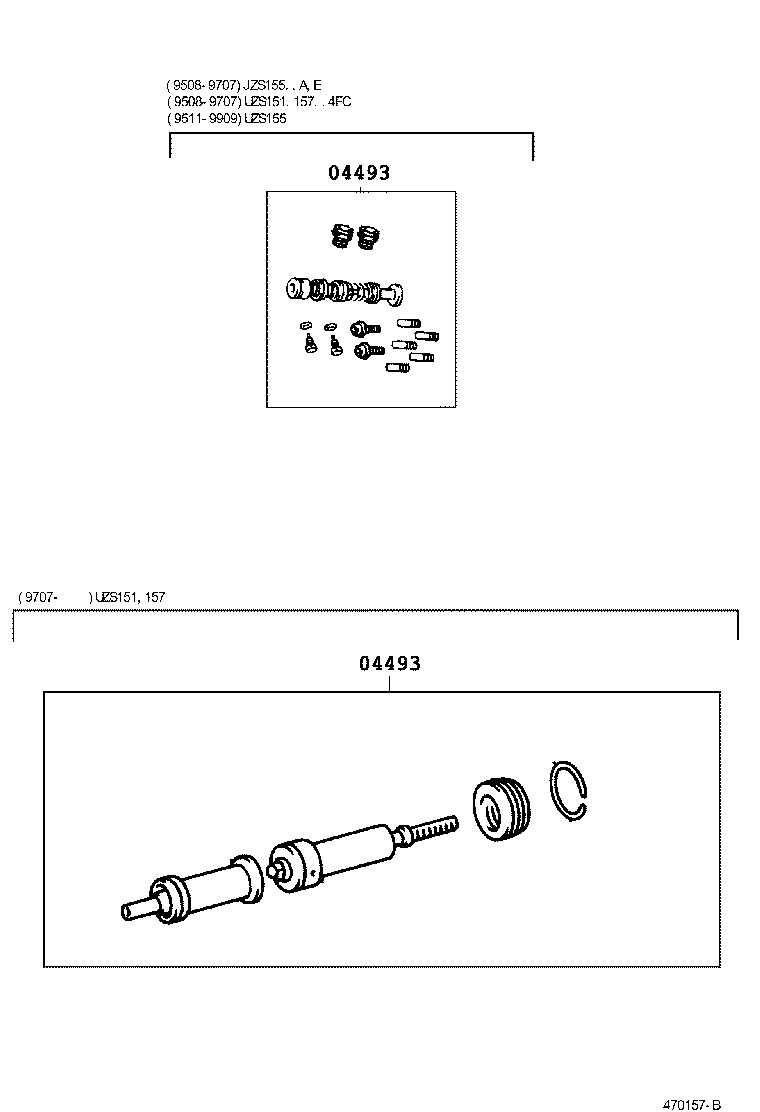 44591-30230 BRACKET, BRAKE ACTUATOR, NO.1 product image
