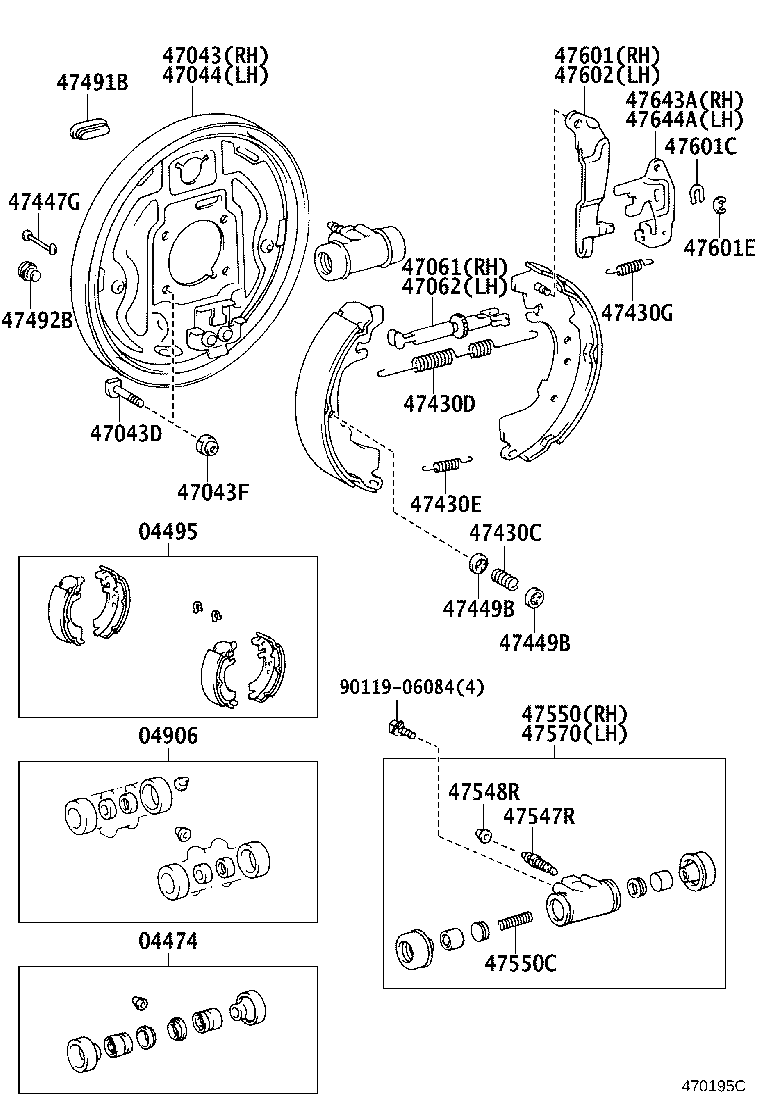 42184-28030 BOLT(FOR BACKING PLATE TO REAR AXLE HOUSING SETTING) product image