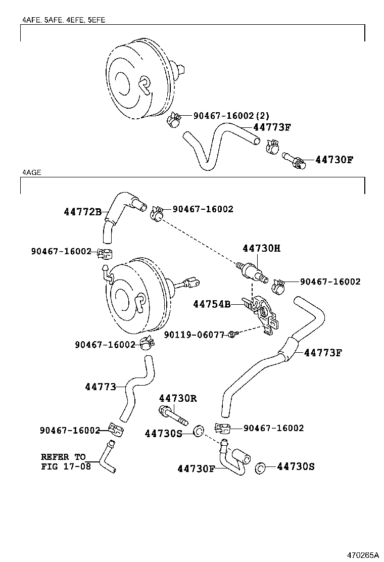 44704-12060 RESERVOIR SUB-ASSY, VACUUM product image
