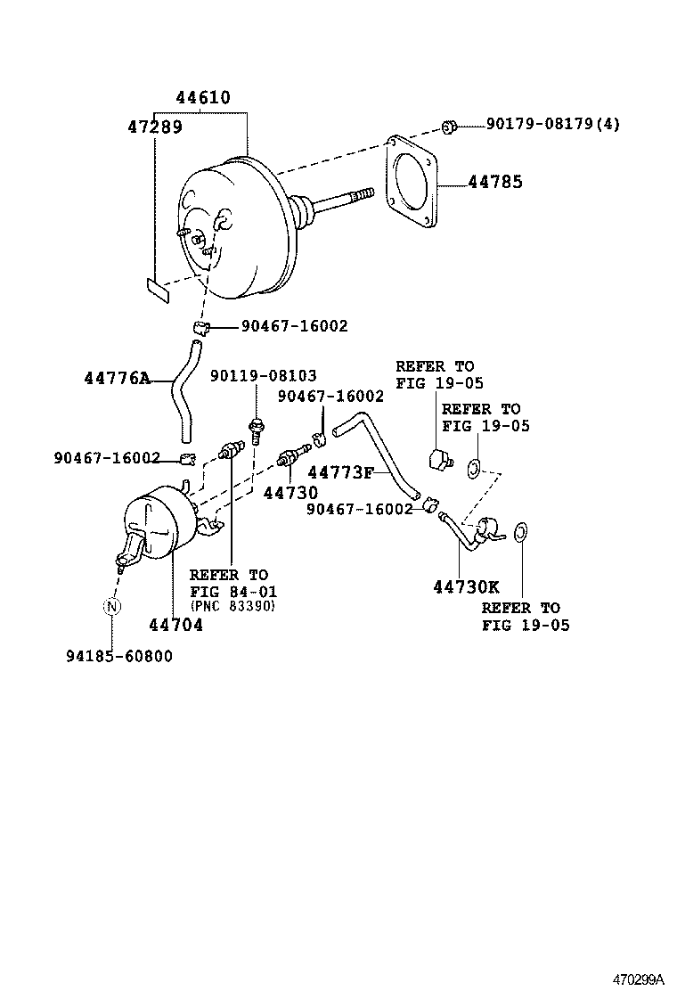 44773-26080 HOSE, UNION TO CHECK VALVE product image