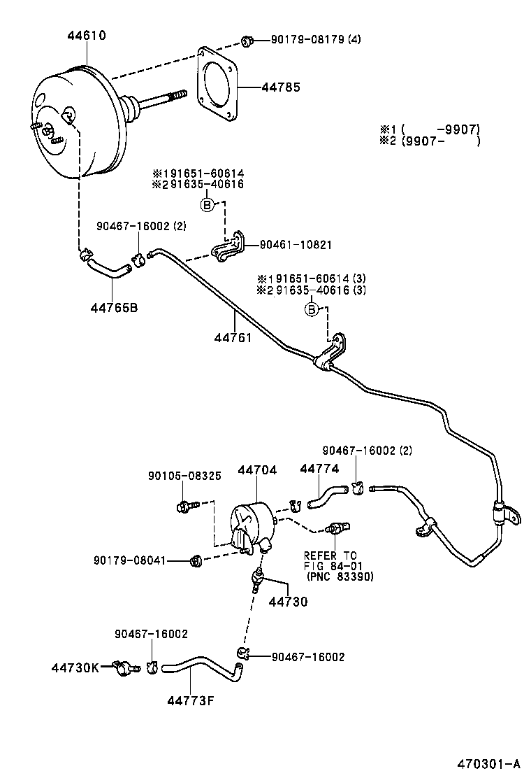 44773-26080 HOSE, UNION TO CHECK VALVE product image