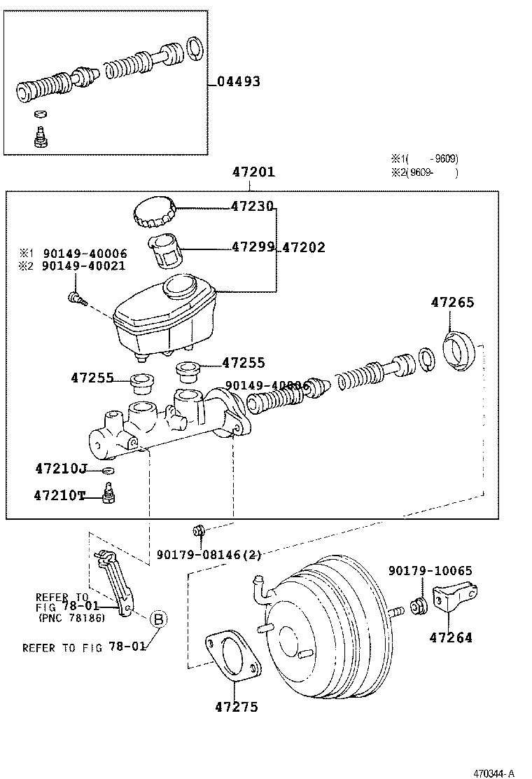 44591-30230 BRACKET, BRAKE ACTUATOR, NO.1 product image