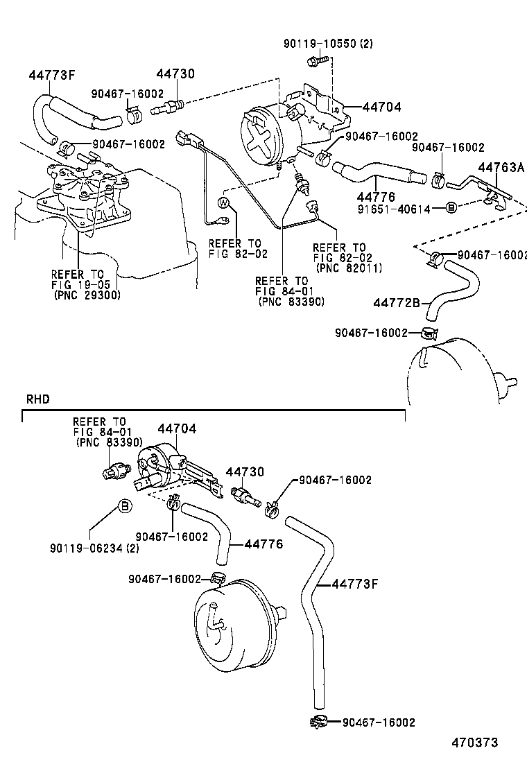 90401-10054 BOLT, UNION(FOR VACUUM HOSE UNION) product image