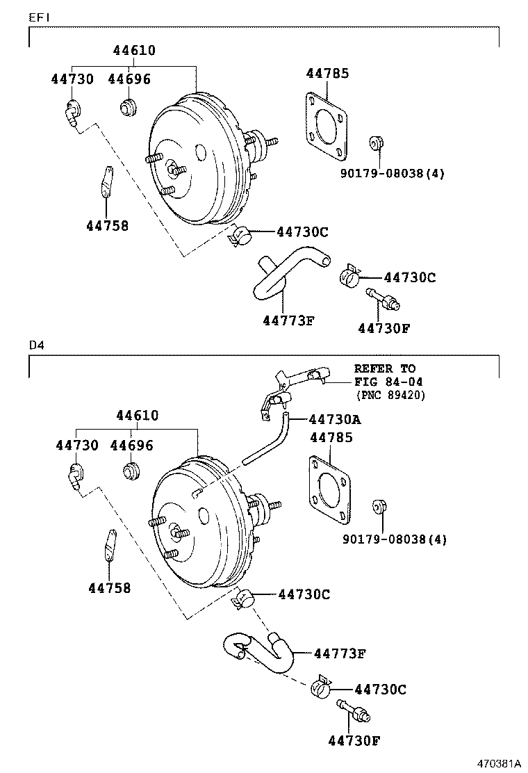 44610-2D780 BOOSTER ASSY, BRAKE product image