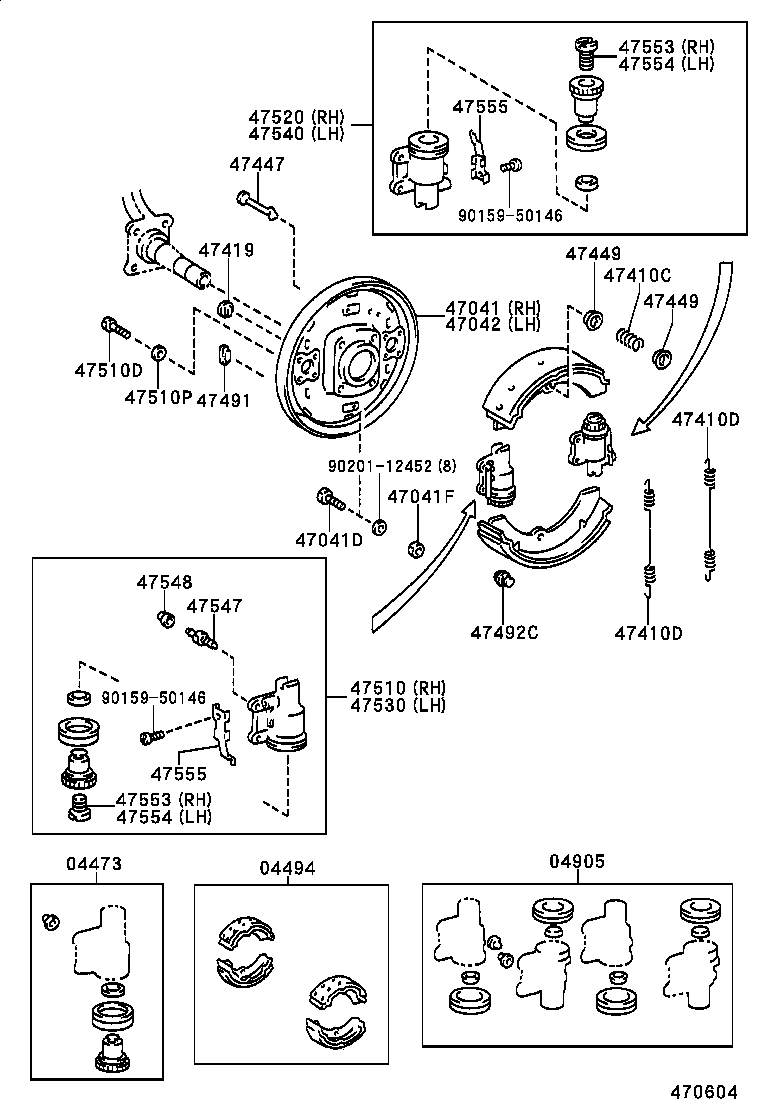 47547-37020 PLUG, BLEEDER(FOR FRONT DRUM BRAKE) product image