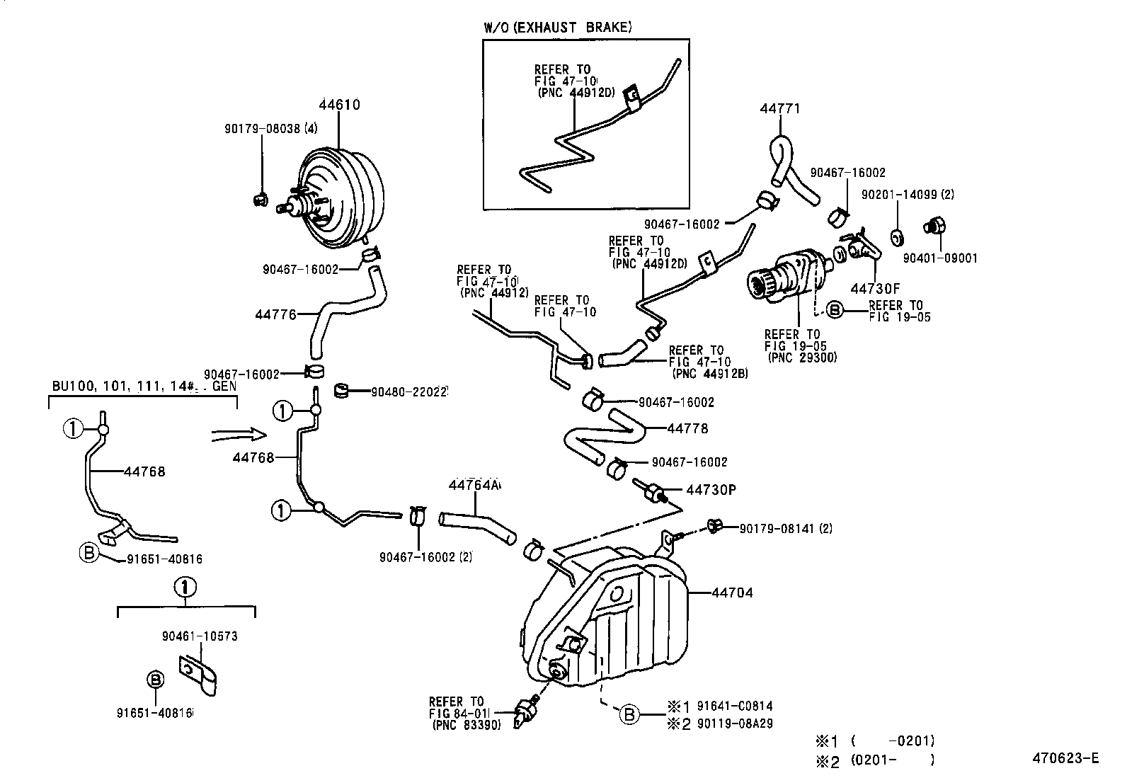 44610-37060 BOOSTER ASSY, BRAKE product image
