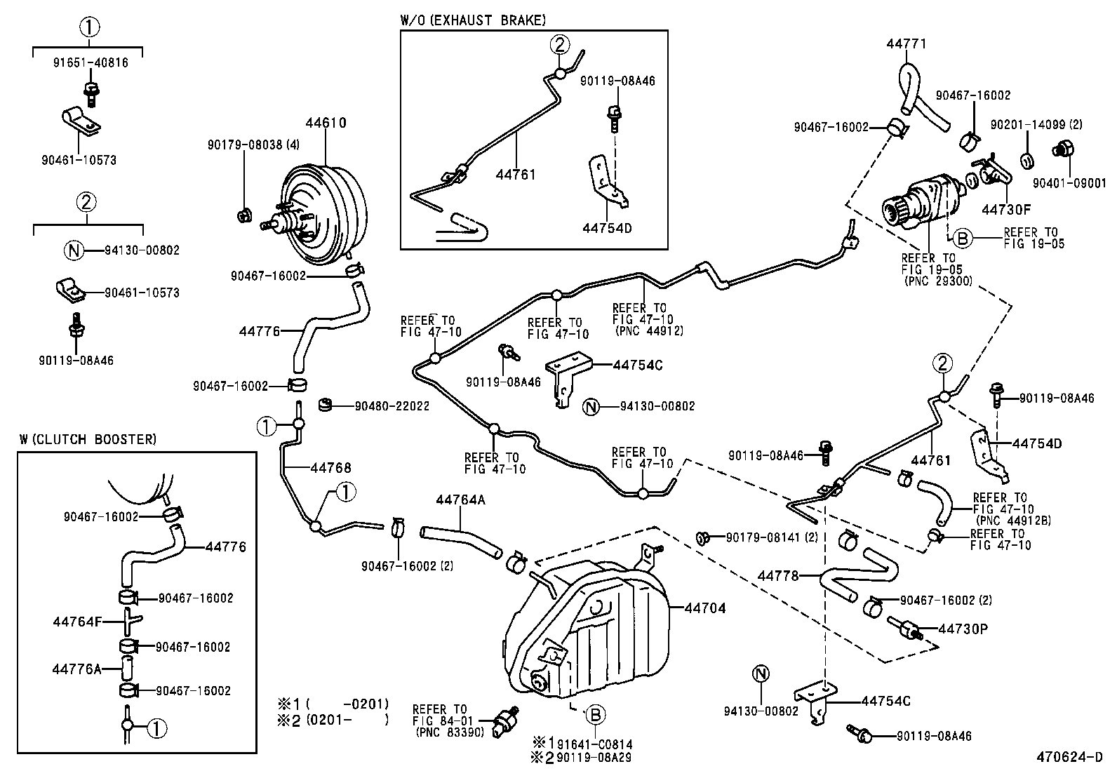 44610-37060 BOOSTER ASSY, BRAKE product image