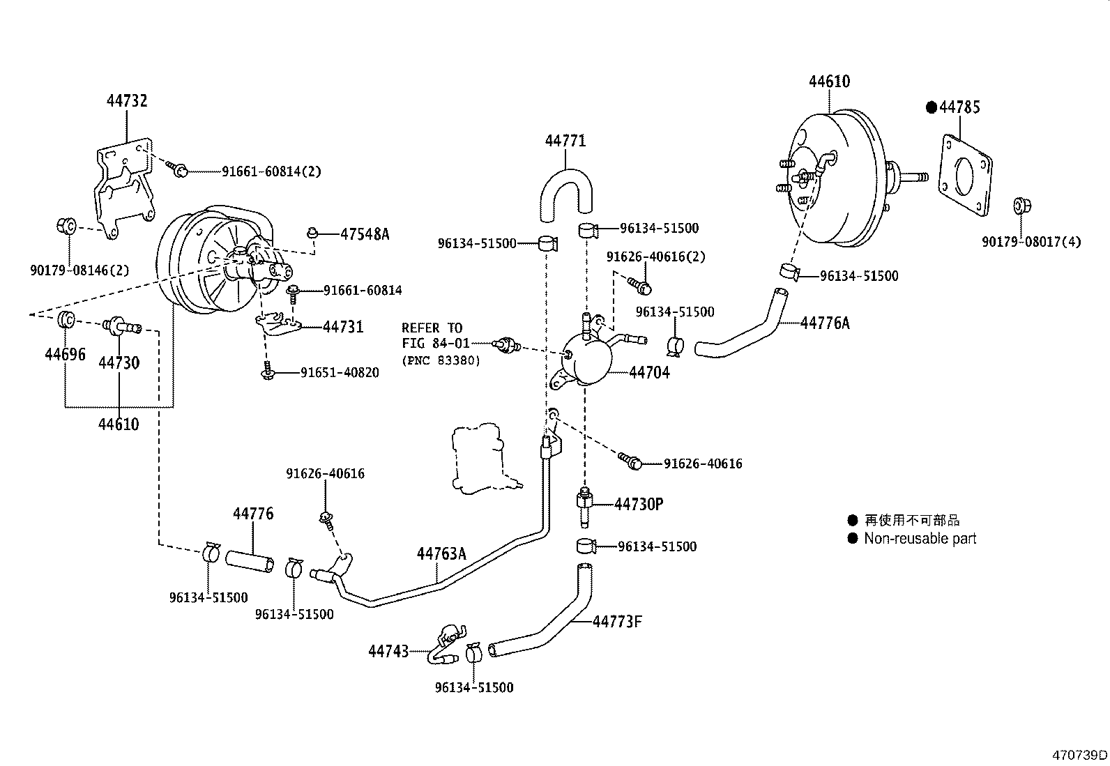 44610-43010 BOOSTER ASSY, BRAKE product image