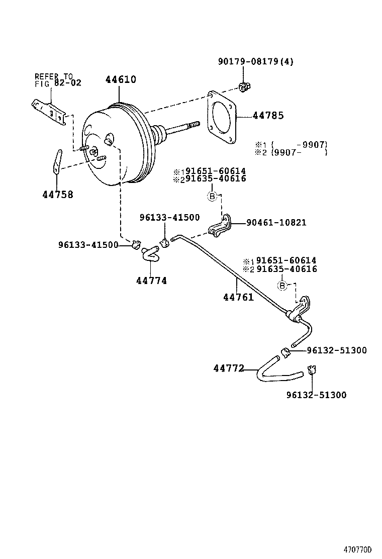 44774-26290 HOSE, UNION TO CONNECTOR TUBE product image