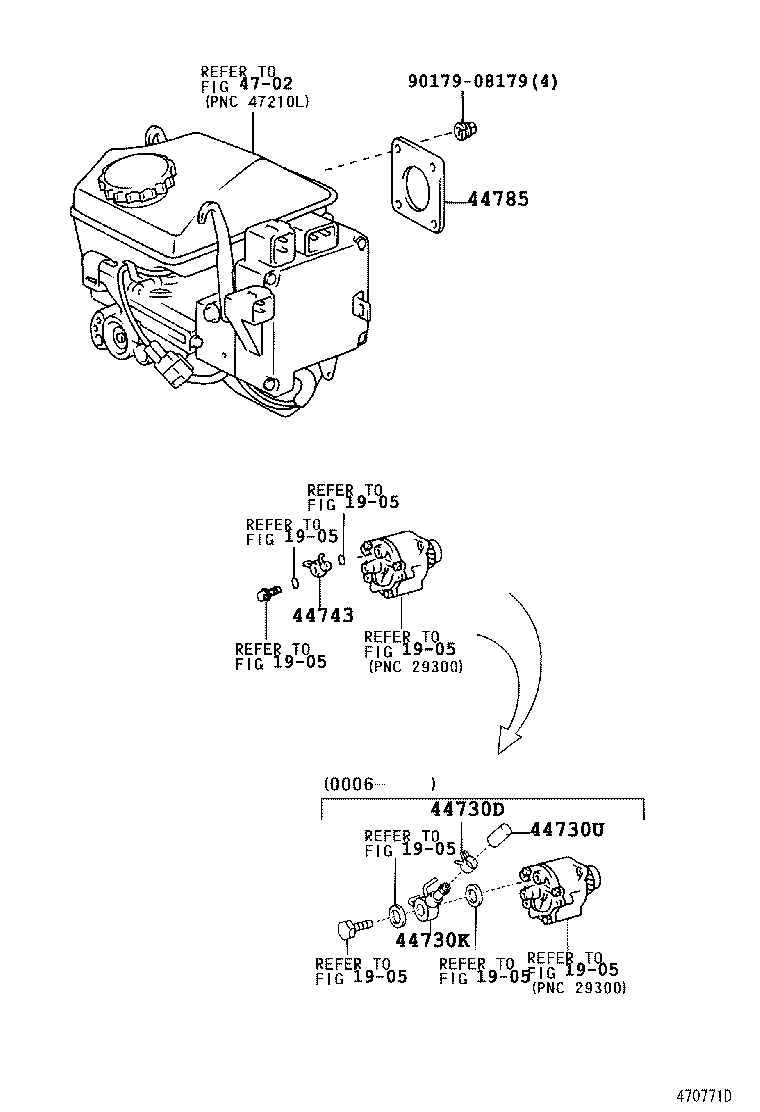 44774-26290 HOSE, UNION TO CONNECTOR TUBE product image
