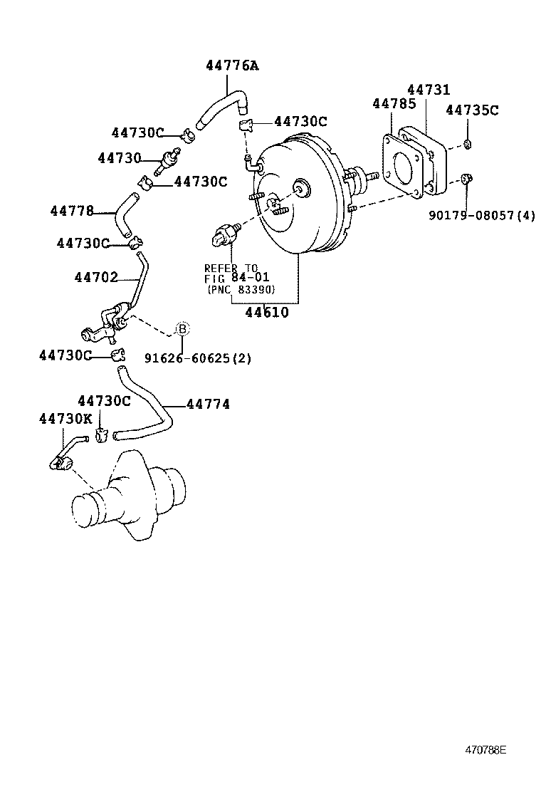 44610-3D860 BOOSTER ASSY, BRAKE product image