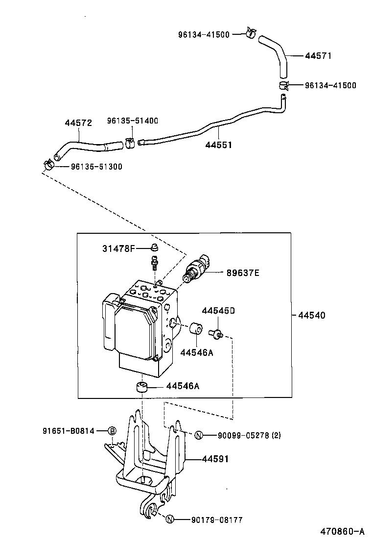 47378-50030 PROTECTOR, TUBE, UPPER product image