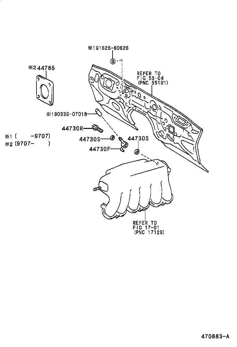 44774-30100 HOSE, UNION TO CONNECTOR TUBE product image