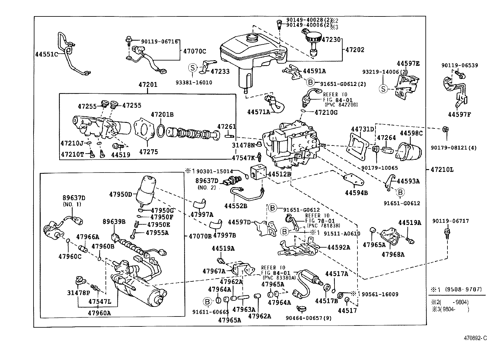 44591-30230 BRACKET, BRAKE ACTUATOR, NO.1 product image