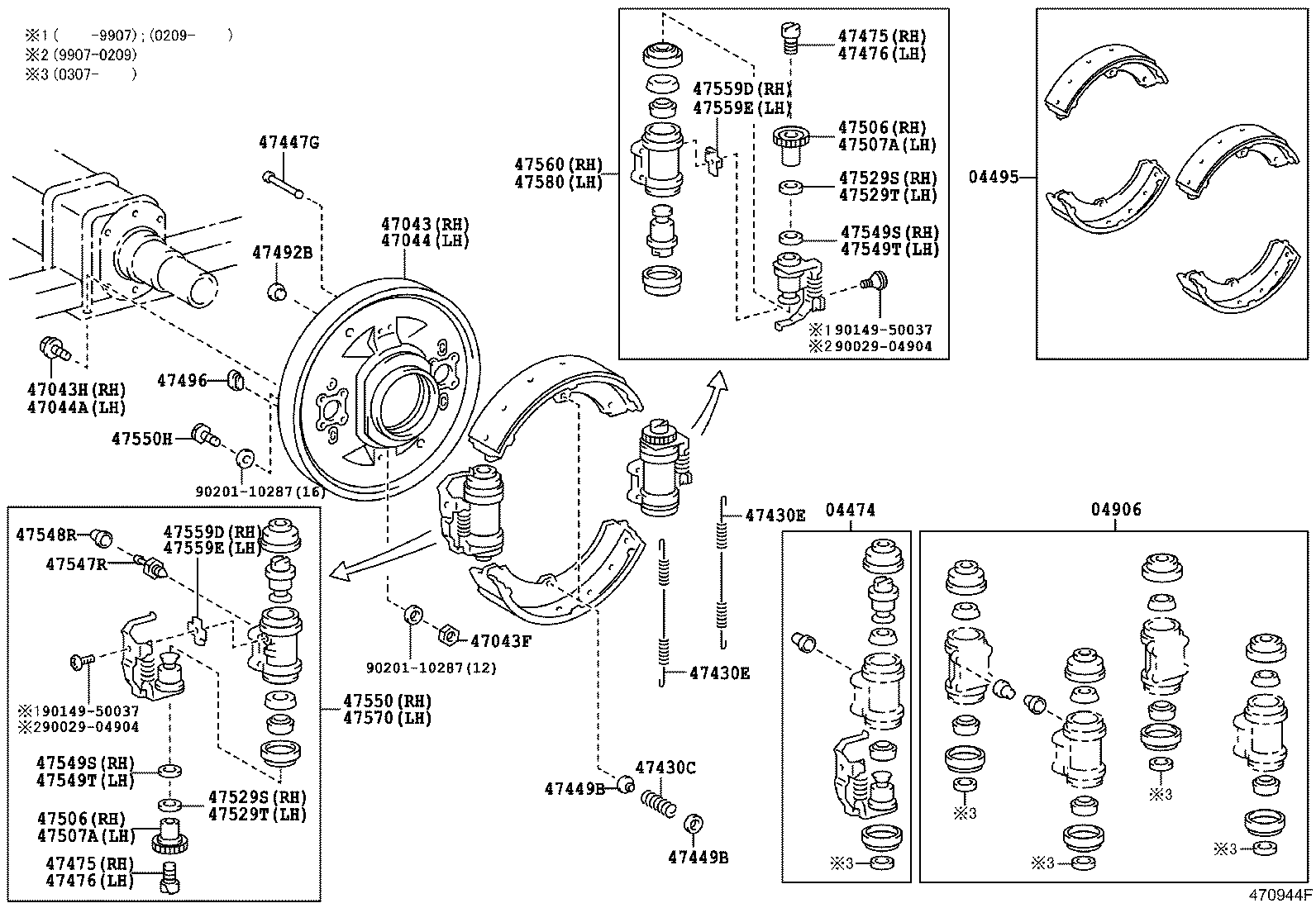 04906-36181 CUP KIT, REAR WHEEL CYLINDER product image